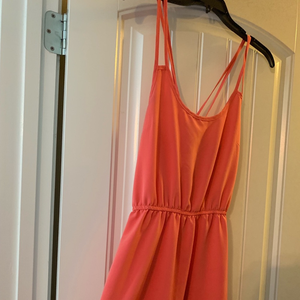 Forever 21 coral spring dress